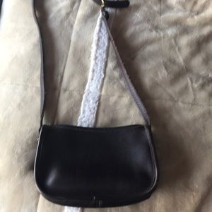 Solid Brown Coach Crossbody